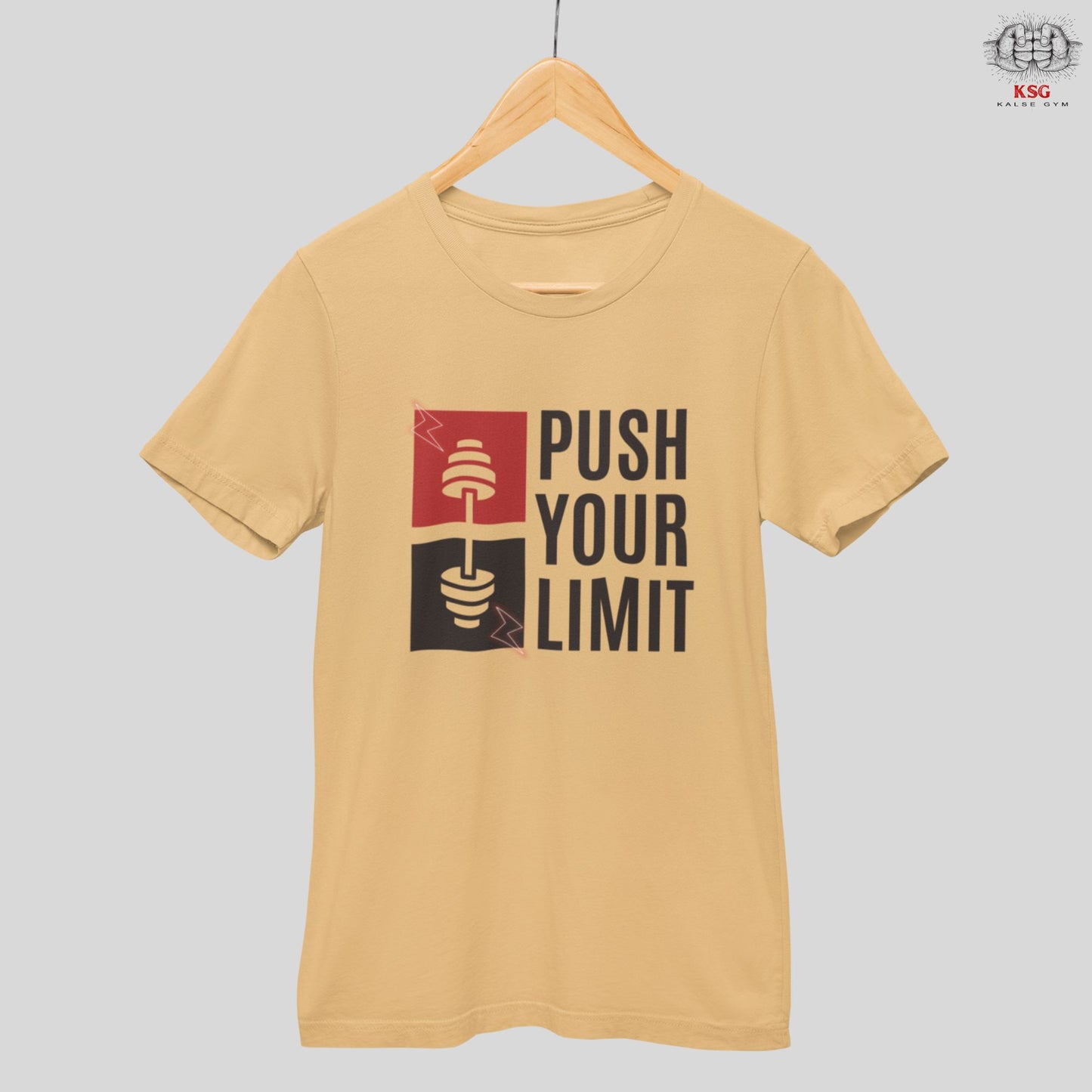 Push Your Limit Gym Motivation T-shirt