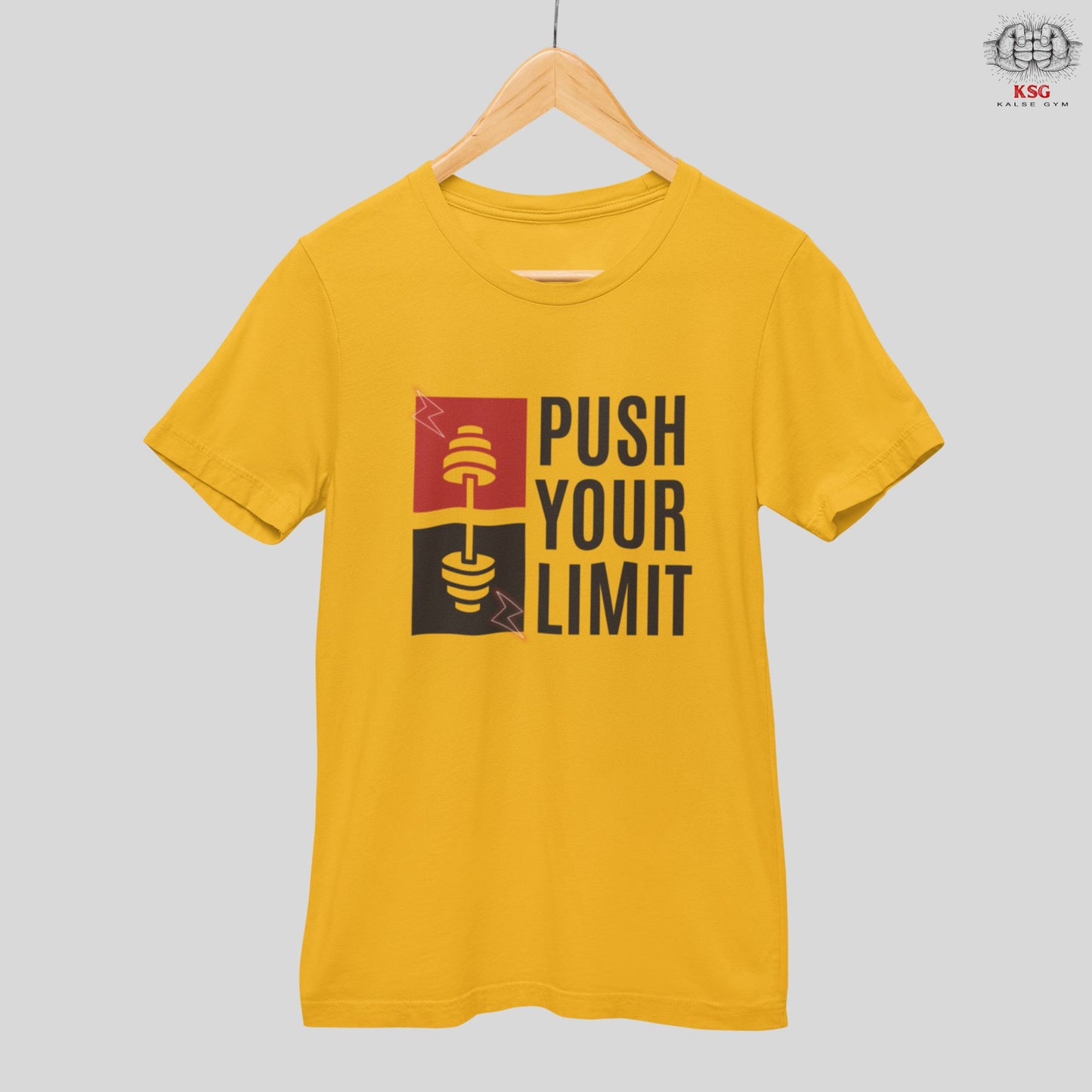 Push Your Limit Gym Motivation T-shirt