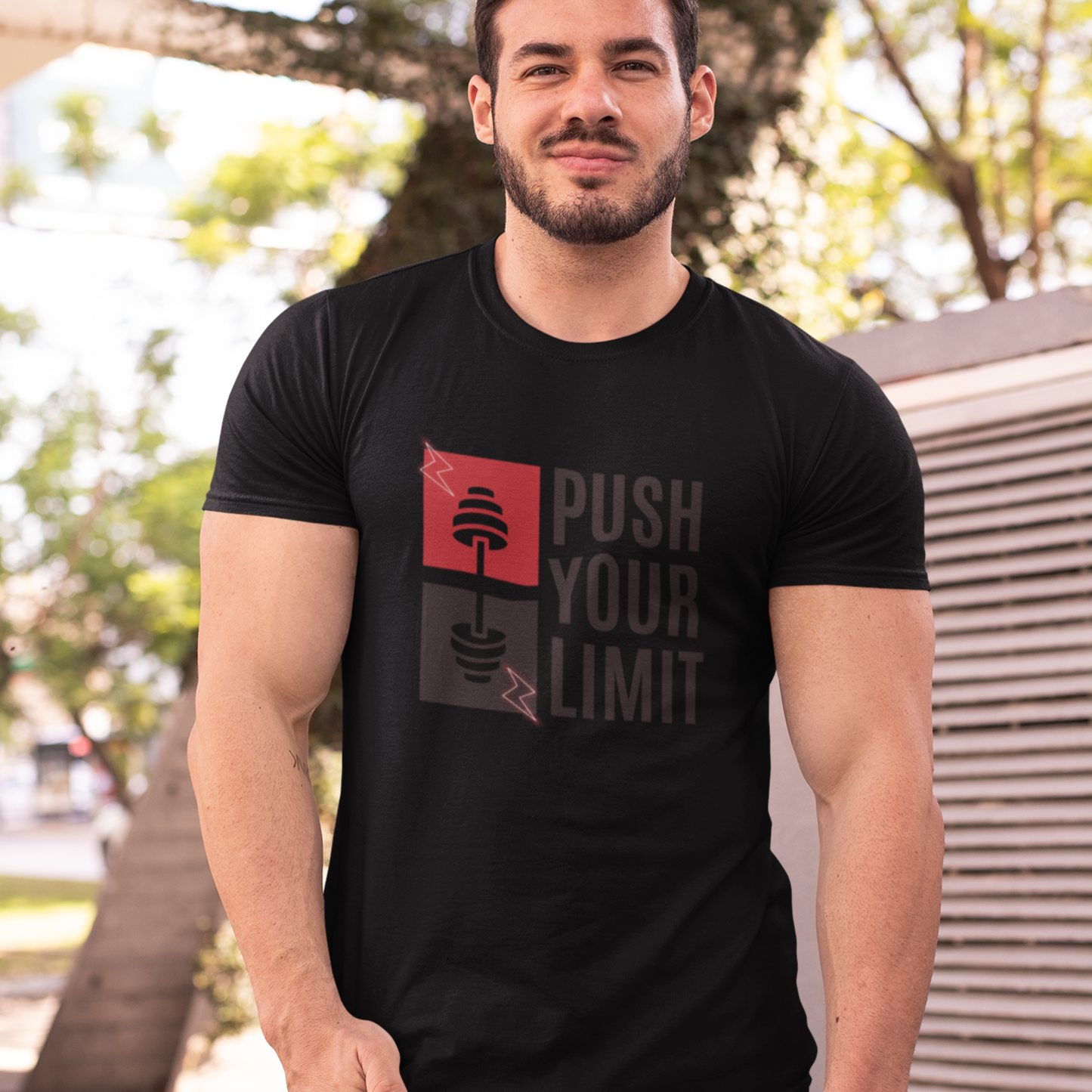 Push Your Limit Gym T-shirt For Men