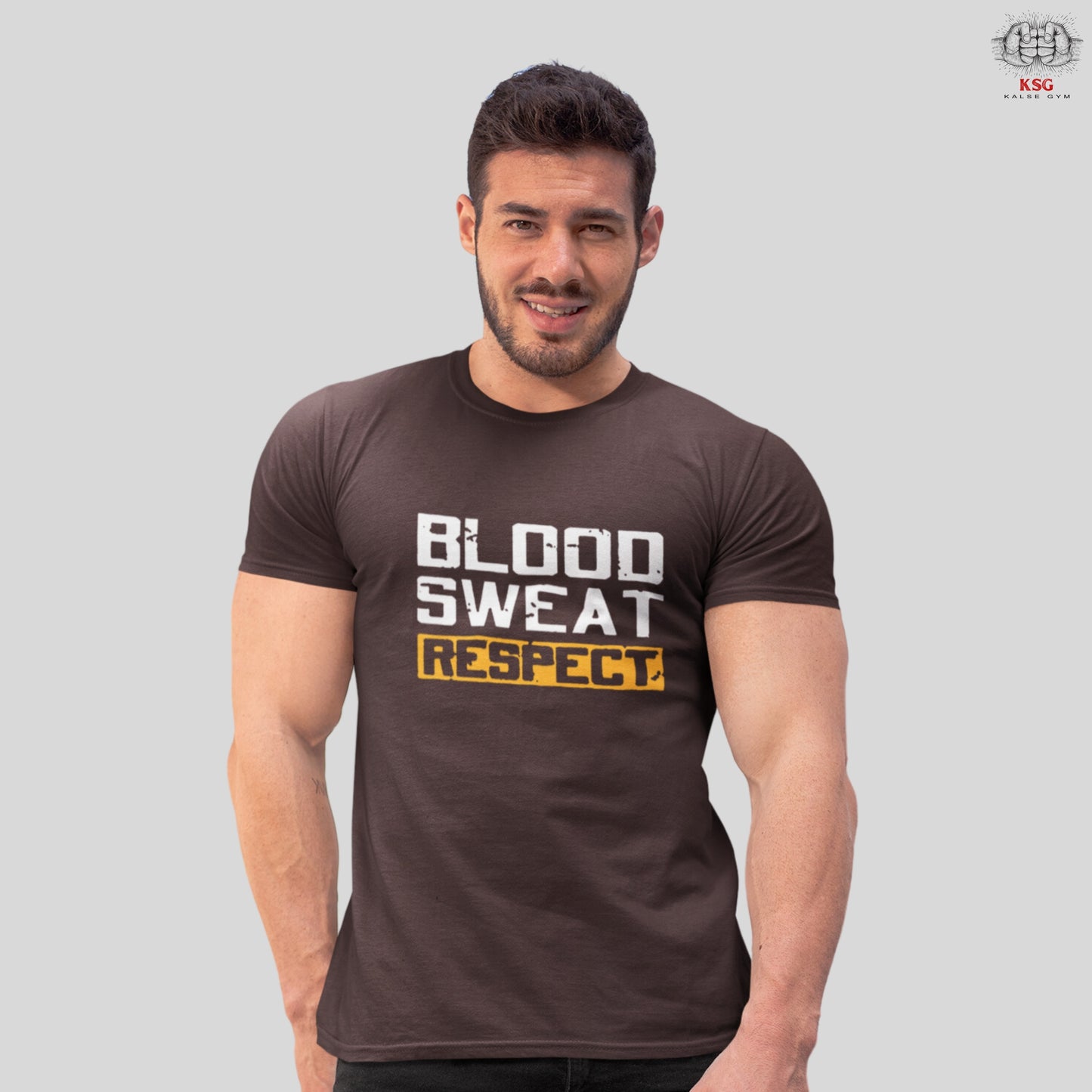 Blood Sweet Respect Gym Motivation T-shirt