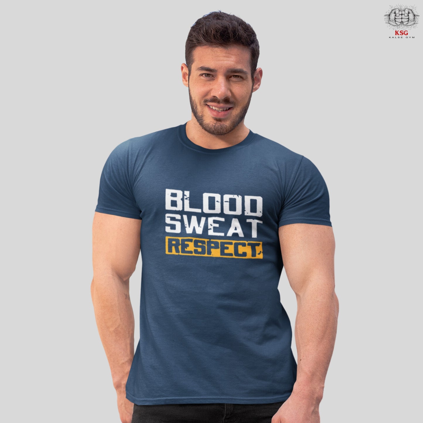 Blood Sweet Respect Gym Motivation T-shirt