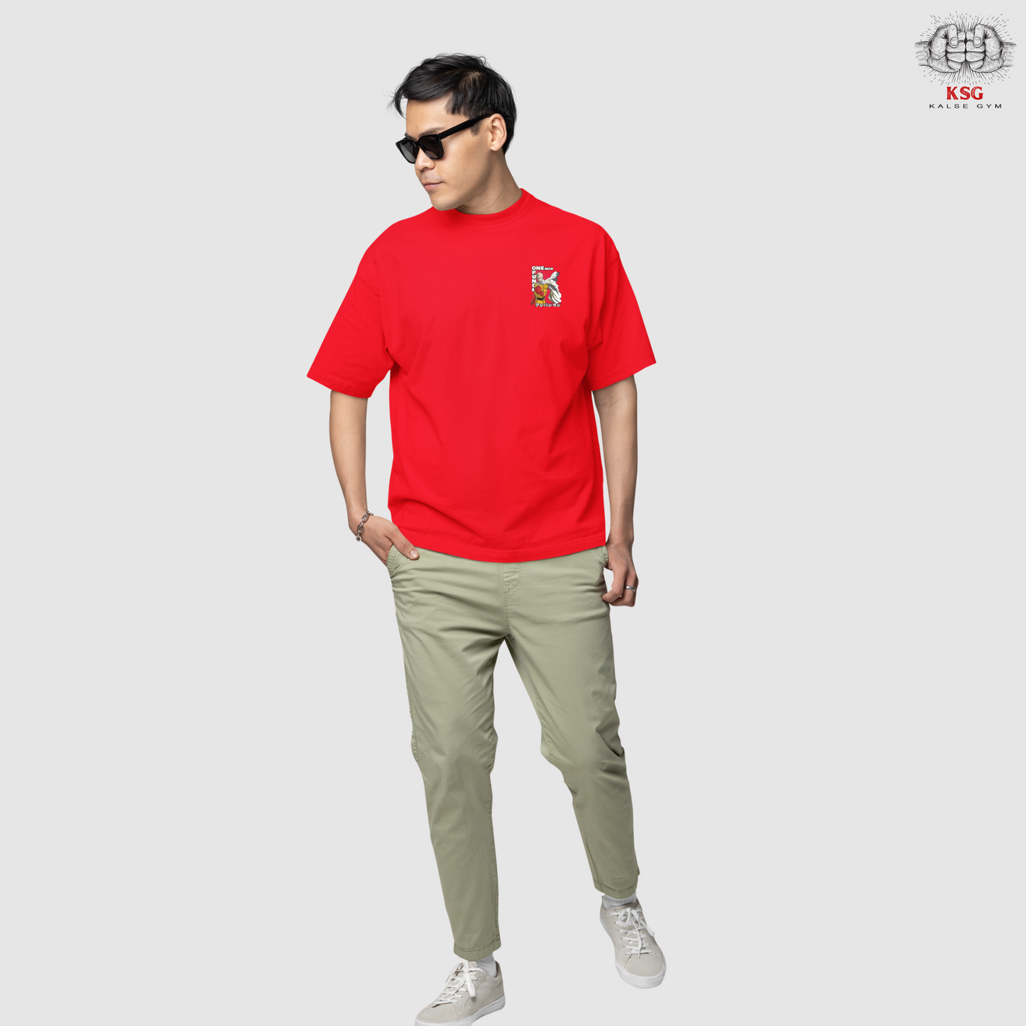 One Punch Man : Saitama Oversized Anime T-Shirt