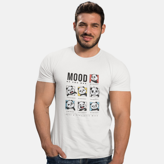 Mood Of The Day Panda Gym T-shirt