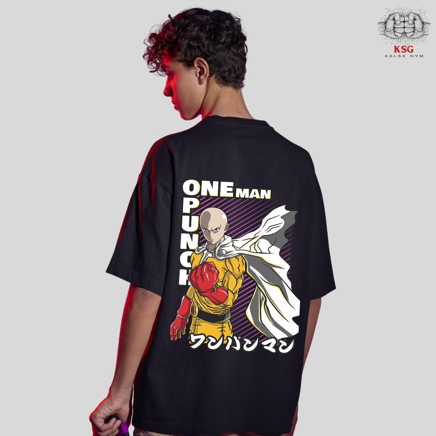 One Punch Man : Saitama Oversized Anime T-Shirt