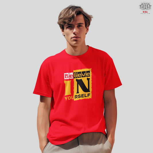 Believe in Your Self Gym Motivation T-shirt