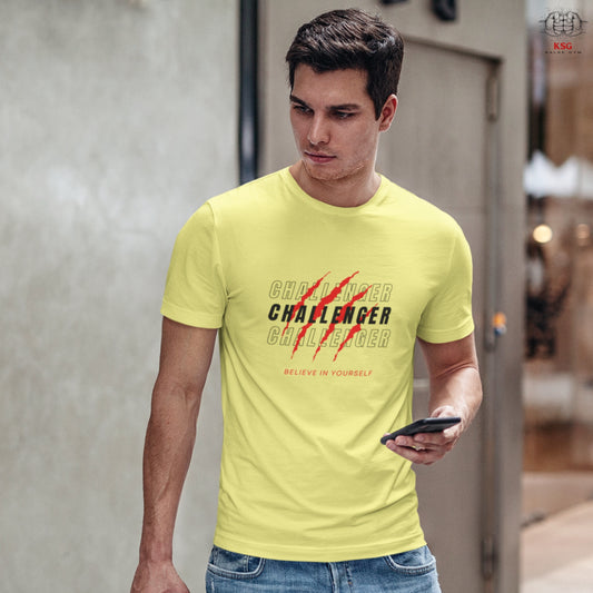 Challenger Gym Motivation T-shirt