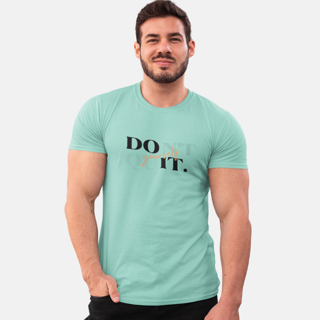 Don't Quit Gym Motivation T-shirt For Men