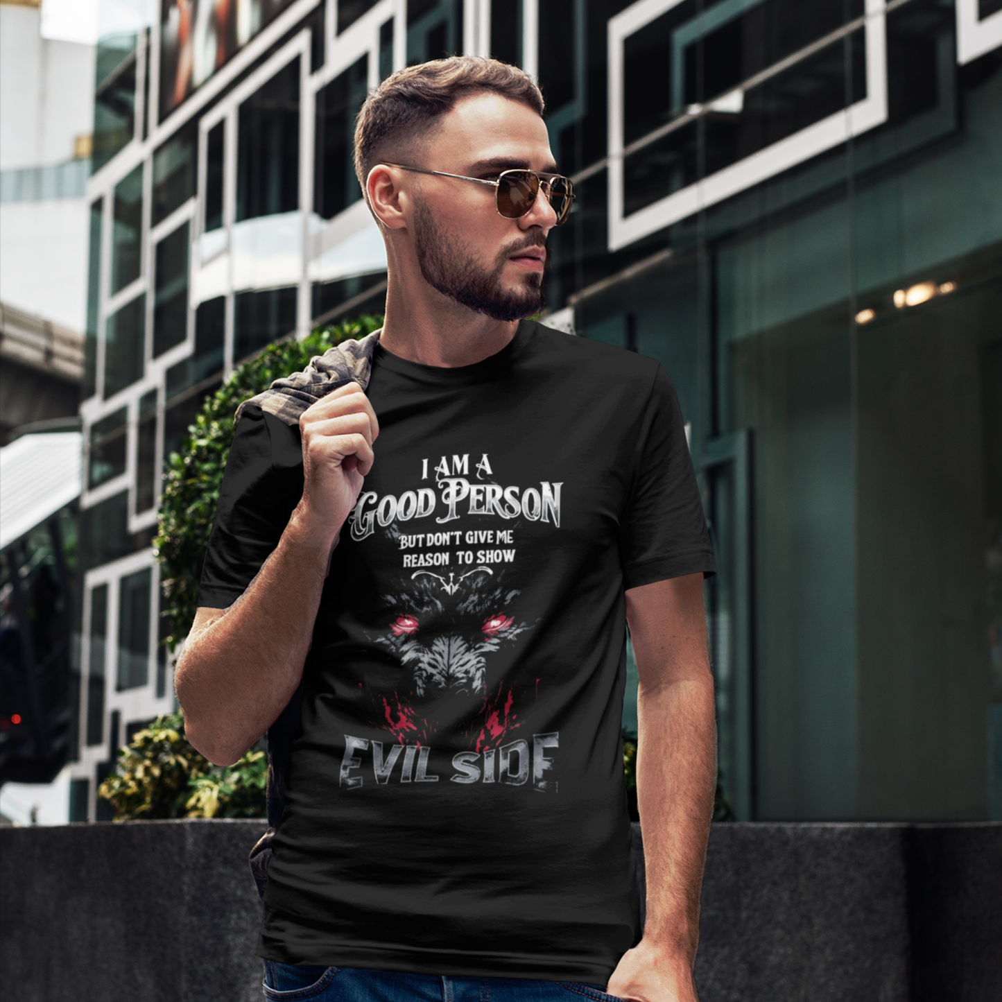 Evil Side T-shirt For Men