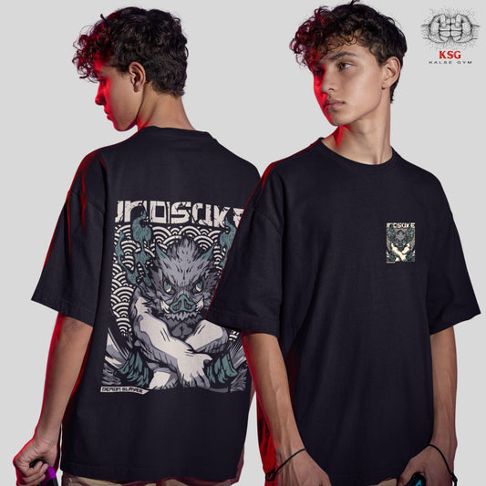 Inosuke Hashibira Oversized Anime T-Shirt