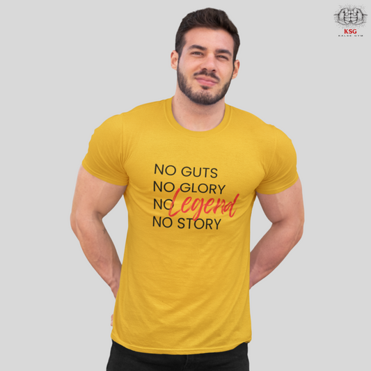 No Guts No Glory Gym Motivation T-shirt