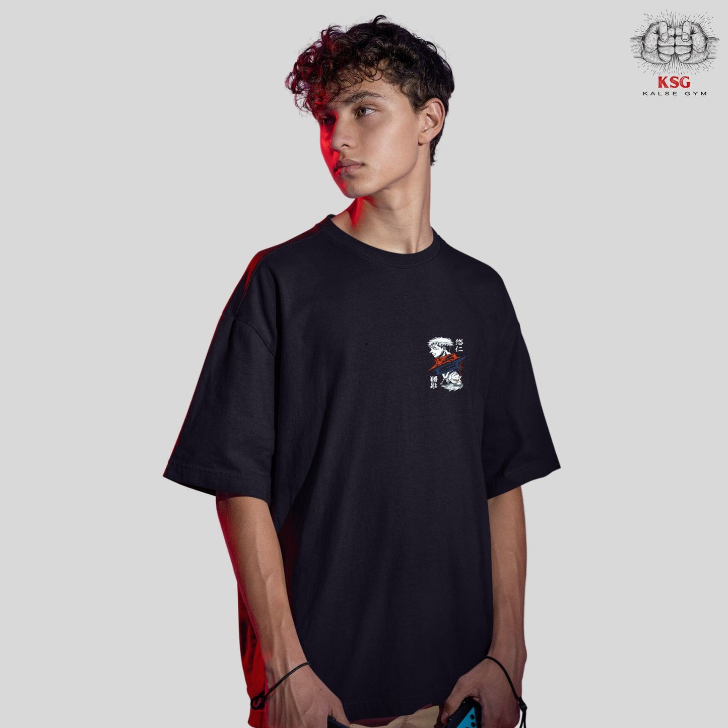 Yuji Itadori Oversized Anime T-Shirt