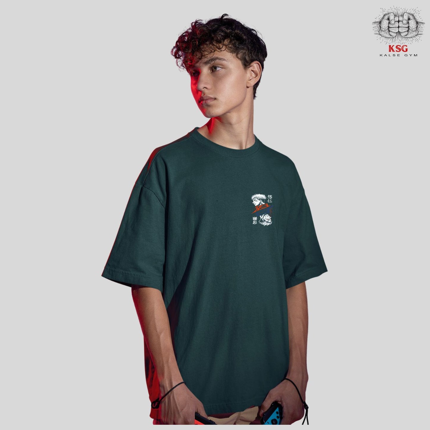 Yuji Itadori Oversized Anime T-Shirt