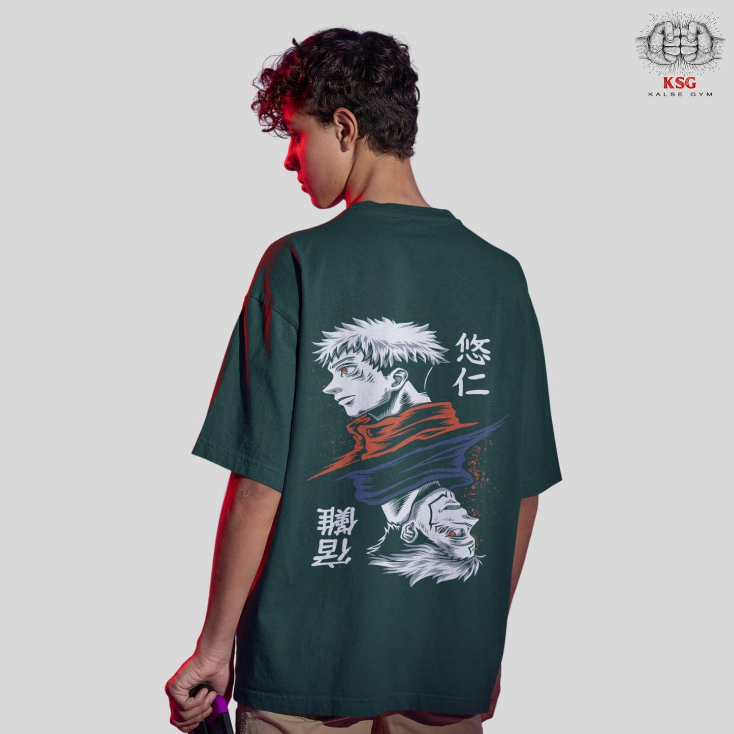 Yuji Itadori Oversized Anime T-Shirt