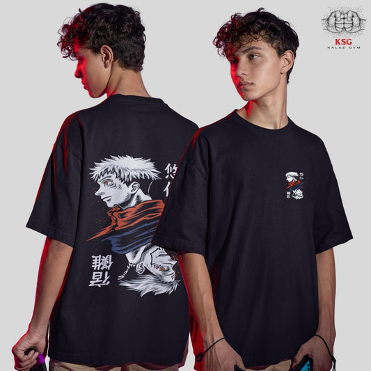 Yuji Itadori Oversized Anime T-Shirt