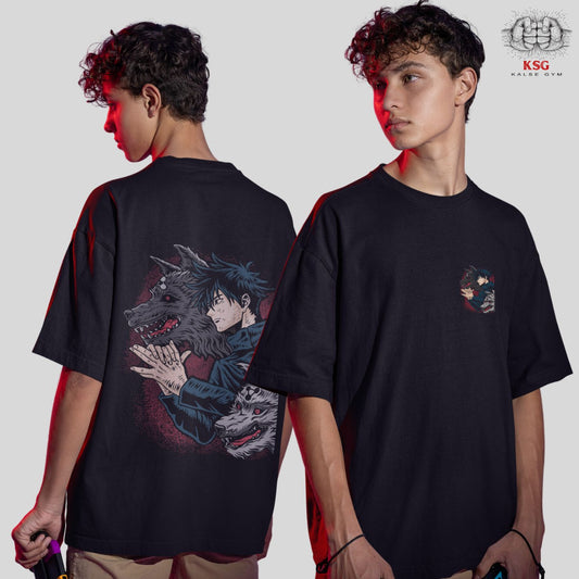 Megumi Fushiguro Oversized Anime T-Shirt